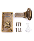 Vintage Bronze Tone Leather Suitcase Buckle Box Toggle Hasp Latches Hardware For Chests Trunks Toolboxes And Wooden Boxes