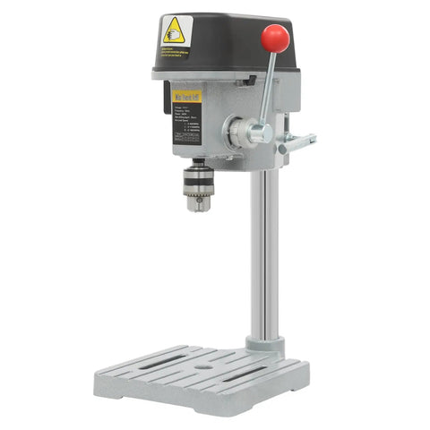 Versatile Benchtop Drill Press With Table And Stand For Your Home Shop 340W Copper Motor Variable Speed 0 To 14100 RPM