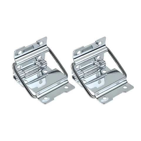 Two Pack 71x35mm Support Hinges For Cabinets Suitcases And Boxes Heavy Duty Box Hinges With Easy Open Angle Furniture Door
