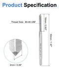 Top Shelf High Speed Steel Hand Tap Set Featuring Taper Plug And Bottoming Styles For Size Four To Forty Eight Unf Threads with specs.