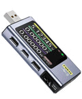 USB Power Multimeter With 2 Inch HD LCD Display And Bluetooth App Pro Grade All In One Type C Voltage Current Power Tester
