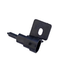 AITKEN ambient air temperature sensor with black plastic mounting tab, side view