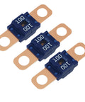 Boss Grade Bolt On Midi Fuse Kit For Your Ride Copper Heavy Duty Battery Protection For Cars Trucks And Golf Carts with three 100a fuses.