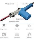Heavy Duty Belt Sander Grinder With Adjustable Angle Design For Wood And Metal Sanding Polishing And Finishing with adjustment features.