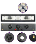 Heavy Duty Led Uv Curing Lamp Featuring Cold Light Technology For Resin 3d Printing And Photo Exposure top and bottom view of the lamp with fans