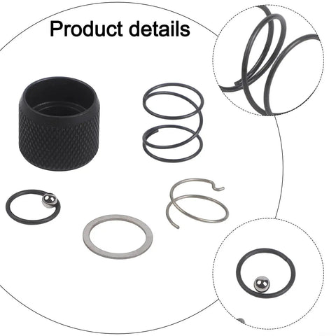 Driver Bit Holder Chuck Repair Kit For DCF885, DCF885L2, DCF885M2, DCF886 Cordless Impact Driver Models, metal springs, rings