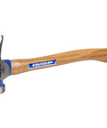 California Framer Hammer 19 Oz With Milled Claw Nail Starter Made In The USA High Carbon Steel Built Tough Hickory Handle