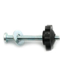 Eight Piece T Track Knobs Kit With Hex Head Nuts Full Thread Bolts And Washers For Quick Clamps - single knob and bolt