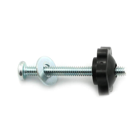 Eight Piece T Track Knobs Kit With Hex Head Nuts Full Thread Bolts And Washers For Quick Clamps - single knob and bolt