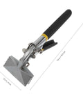 3 Inch Manual Sheet Metal Bender Tool With Straight Jaw Edge Seamer, showing 3.5-inch jaw width detail for roofing projects
