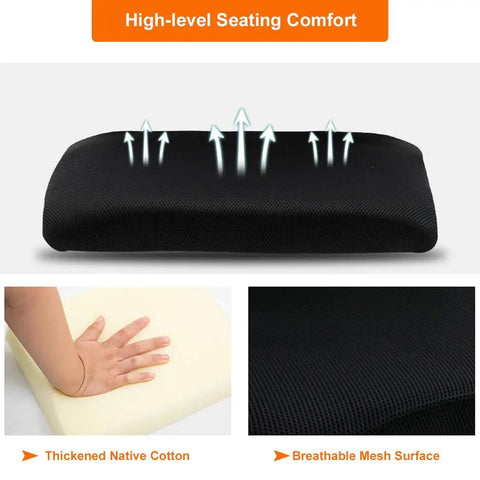 Top Shelf Ergonomic Mid Back Office Chair Featuring A Stay Cool Mesh Design Rock Solid Lumbar Support Fully Adjustable Height and Smooth Glide Casters For Serious All Day Comfort And Built Different Desk Vibes In Black with breathable mesh surface and thickened native cotton cushioning.