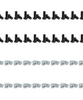 1010 Series Black Aluminum T Slot Hardware Kit with 40 pcs M6 slide nuts and hex socket cap screws for 1x1 inch aluminum extrusion rail