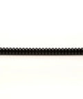 Front view of Hot Melt Adhesive 3748 Q Black rod - High-temp thermal-shock resistant adhesive for low-energy plastics, single unit