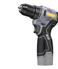 Grip Tight Brushless Electric Drill And Compact Mini Screwdriver Engineered As A Cordless Power Driver with adjustable chuck and sleek handle.