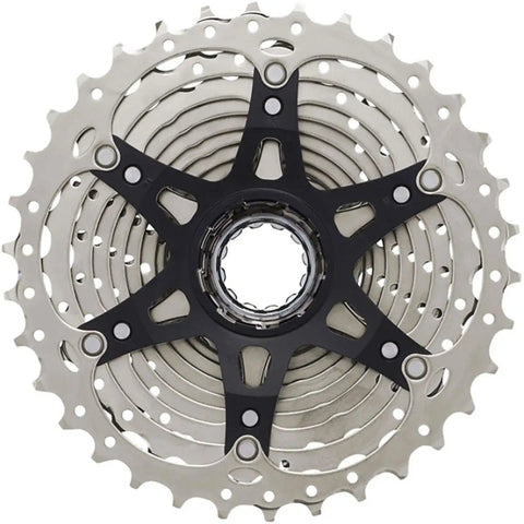 11-34T 11-Speed Road And MTB Ready Cassette With Removable Spacer For MTB Hub Compatibility, nickel plated steel construction