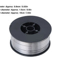 Heavy Duty Self Protecting Flux Cored Welding Wire 0.8mm No Gas Needed MIG Stick on a spool with 1kg capacity.