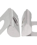 High Strength M5 Roll In Spring T Nuts With Spring Sheet For 4040 Aluminum Profile Slot, Nickel Plated Carbon Steel heavy duty fasteners.