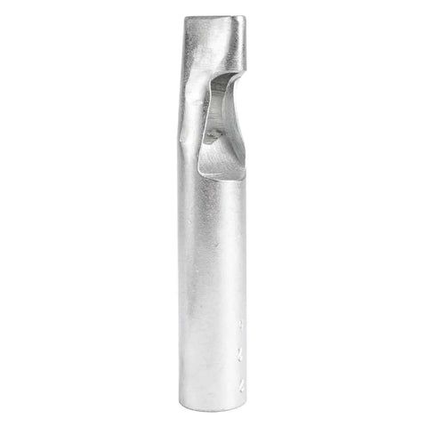 Single hardened carbon steel punch from Leather Craft Oval Hole Punch Set For Belt And Watch Band Making, oblong 2x7mm size.