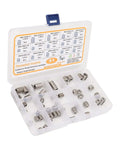 Top Grade 51 Piece Stainless Steel Thread Repair Insert Kit For M5 To M8 Metric Sizes Perfect Fixing Stripped Engine Blocks Gearboxes And Heavy Machinery Without Swapping Parts Hard 303 Steel Corrosion Proof Tools open case with stainless steel thread inserts