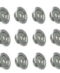 Built Tough Fire Sprinkler Trim Ring Escutcheon Plate In Glossy Chrome Finish Fits Half Inch Standard Pipes 12 pack of chrome trim rings.