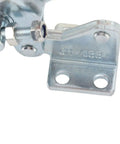 Close-up of iron hasp on Beefy Heavy Duty Toggle Clamp Latch for secure storage and DIY projects, 450kg capacity.