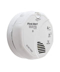 Battery Powered SCO500B Wireless Interconnected Photoelectric Smoke And Carbon Monoxide Alarm with voice alerts, side view