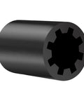 Beefy Screw Drive Coupler Replacement For Garage Door Opener Fits Most Screw Drive Openers Restores Smooth Quiet Operation No Hassle Install Replaces Worn Sprocket Connector, black metal coupler