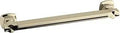 Margaux 18 Inch Grab Bar In Vibrant French Gold, Premium Metal Bathroom Safety Rail, ADA Compliant, Seamless Design For Tub Or Shower
