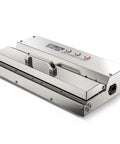 16 Inch Commercial Vacuum Sealer, Heavy Duty 304 Stainless Steel Automatic Food Packaging Machine, 95kPa Strong Vacuum