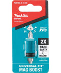 Impact XPS Mag Boost Magnetic Bit Holder in packaging with universal fit, 2x rare earth magnet, and increased holding power.