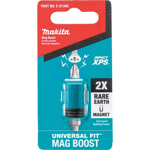 Impact XPS Mag Boost Magnetic Bit Holder in packaging with universal fit, 2x rare earth magnet, and increased holding power.