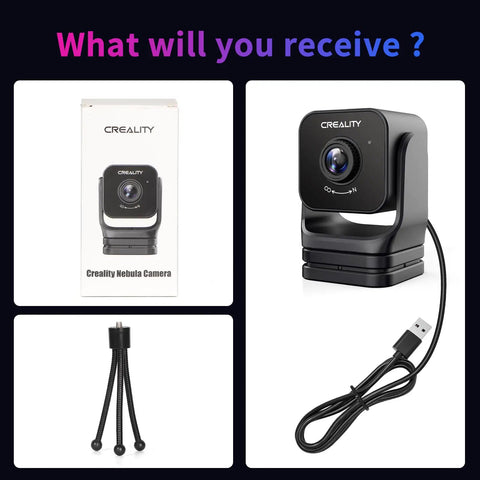 Nebula Camera For 3D Printers With Night Vision And 24 Hour Monitoring Real Time Printing Monitoring Via USB Connection setup