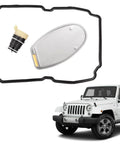 Automatic Transmission Filter Oil Pan Gasket Kit For 722.6 Transmission Direct Fit For Wrangler 03 18, Charger 06 19