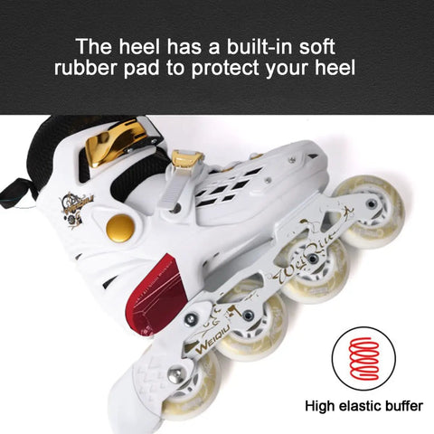 Adjustable Inline Roller Skates For Kids And Adults Outdoor Blades With Full Light Up Wheels Dope Night Vibe Ready Aluminum Frame