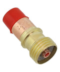 Brass Collet Body For Stubby Gas Lens Connector With Mesh Fits WP 17 18 26 Torch For Clean Tig Welding On Steel And Stainless