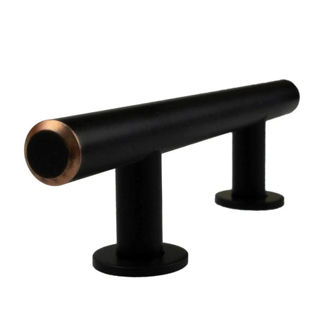 Premium Oil Rubbed Bronze T Bar Cabinet Handles Set Of 10 Heavy Duty Drawer Pulls No Sweat Mounting Straight Upgrade Your Kitchen And Dresser With This Top Rate Hardware