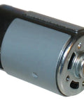 Six Volt Replacement Feeder Motor for Game Feeders, Durable PCU Motor with One Eighth Inch Drive Shaft, Front View