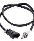 Plug And Play Oxygen Sensor O2 Exhaust Probe Replaces 25322728 And 28058603 Fits Nissan Leaf SL SV Hatchback And Nissan Sentra Sense SL Sedan, black wire and connector.