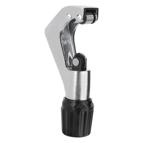 Ergonomic Aluminum Pipe Cutter Tubing Cutter from 4mm to 30mm adjustable for brass, steel, PVC, and plastic pipes with durable steel cutting wheel.