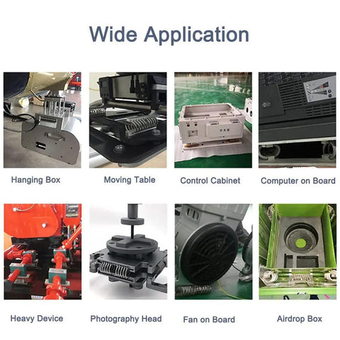 Eight Loop Wire Rope Isolator Built From 304 Stainless Steel Delivers Killer Anti Vibration Mount on various industrial equipment.