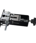 Jiawu Electric And Manual Wire Stripper Machine showing metal components, hand crank for wire stripping from 0.04 to 1 inch.