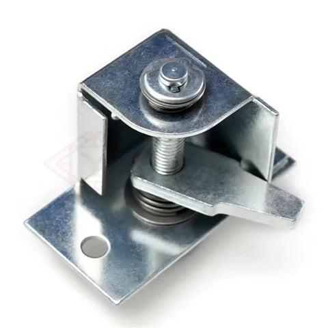 Heavy Duty Metal Hex Socket Cabinet Lock With 8mm Socket, Tubular Cam Design, Silver Tone, Compact 64x38x59mm, Easy Install, 1 Piece.