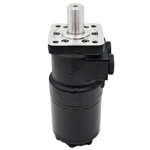 Heavy Duty Hydraulic Motor BMPH400H4KS Straight Swap For Dynamic Machinery with metal casing and smooth operating shaft.