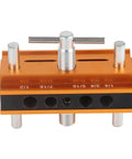 Self Centering Doweling Jig With Aluminum Alloy Body And 6mm 8mm 10mm Guide Bushings for precision wood dowel joints