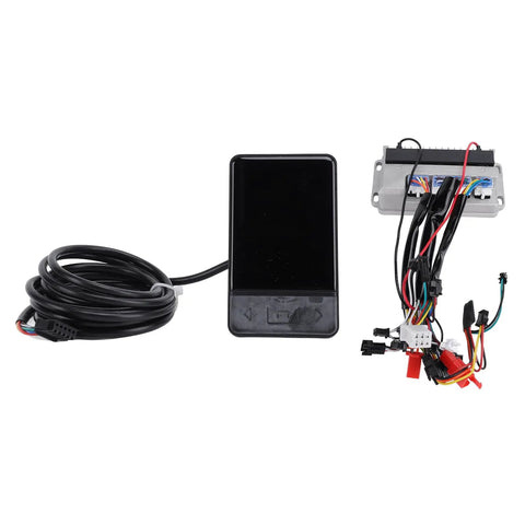 Electric Bike Brushless Motor Controller With TFT LCD Display 60V 500W 28A Metal Housing with wiring and connectors