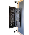 Hella Easy Invisible Picture Frame Hinges For Wall Safes And In Wall Stash Spots Patented Undetectable Pivot Mount supports hidden firearm storage.