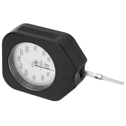 300-1 Dial Tension Gauge With Transparent Cover, Single Pointer Gram Force Meter, 300g Pocket Tensiometer For Relay Switches And Valve Springs on white background