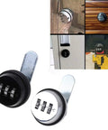 3 Digit Combination Cabinet Lock Zinc Alloy Cam Lock for drawers and mailboxes in various installations