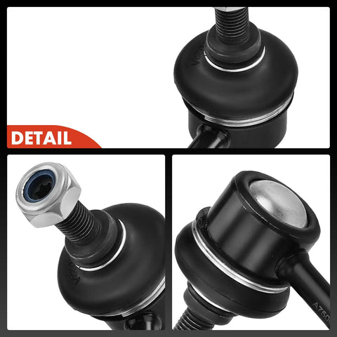 Detailed views of 2 Pcs Rear Sway Bar Links Stabilizer Bar Links for Jeep Compass Patriot Chrysler 200 models 2007-2019