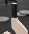Wooden handle of Barbell Lifting Plate Jack Wooden Gym Tool For Deadlifts Compact Lever Loader With Non Slip Handle Ideal For Strength Training